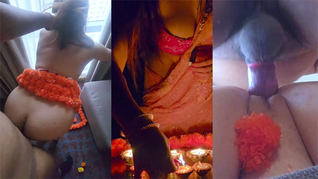 Desi Hot Pankhuri Kunal Couple – Diwali Special Fucking Video
