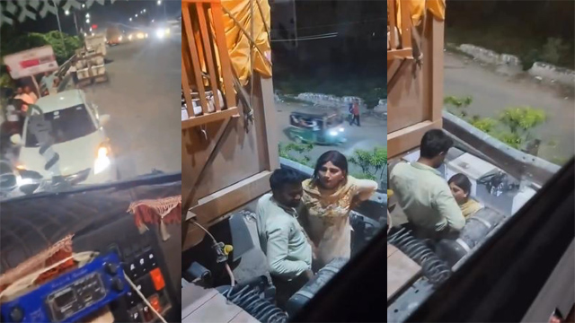 Hot Paid Randi Blowjob Truck Driver On Public Road Streaming