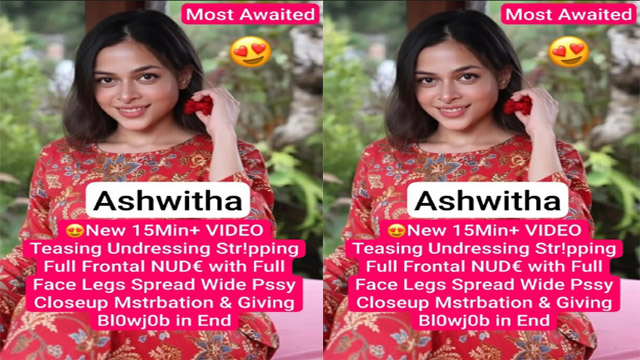 Ashw!tha Most Awaited New Teasing Closeup Mstrbation Video
