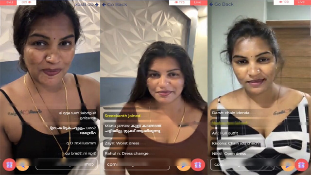 Indian Mallu Makeup Artist Reshma – Premium Live Showing Video Watch Free