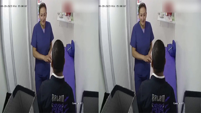 Real Nurse Giving Blowjob  And Fucked – In Clinic Caught by Ip Cam