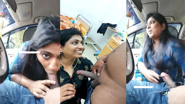 Real Hot Doctor Aunty Affair Blowjob – Fucking Hospital Bed Sex