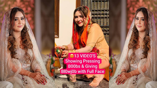 Desi Wife Latest Viral Showing – Pressing Boobs & Giving Blowjob