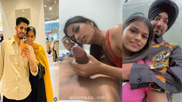 Punjabi Sexy Babe With Two Boy