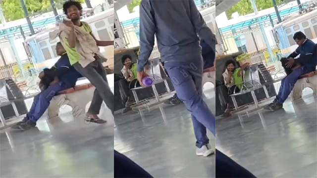 Indian Crazy Guy Getting Blowjob In – Railway Station In Public Capchar Video