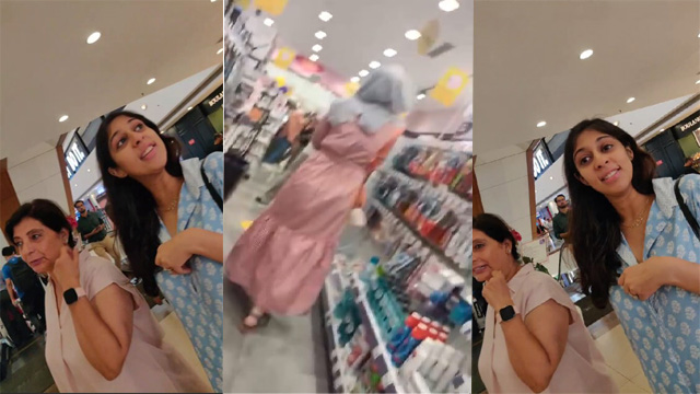 Daring Guy Upskirt Panty Pussy In Shopping Mall