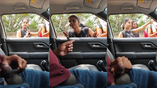 South Indian Daring Guy – Flashing Dick In Girls – While Asking Directions