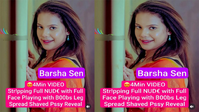 Barsha Sen Famous Model Latest – Stripping Full Nude Mms