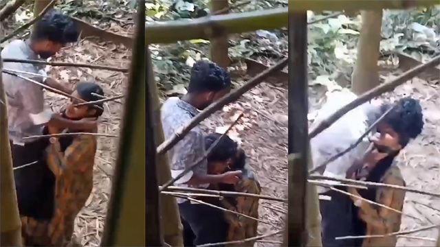 Indian School Girl Outdoor Blowjob – Recorded Secretly Mms Video