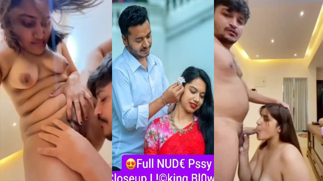Horny Beautiful Desi Model Licking Pussy n Fucked