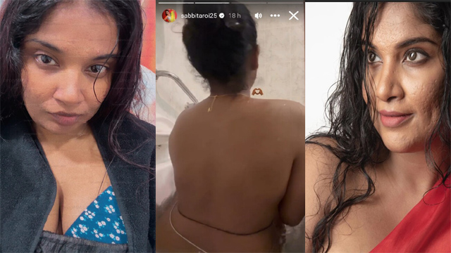 Tamil Actress Sabbita – Roi Insta Exclusive Live