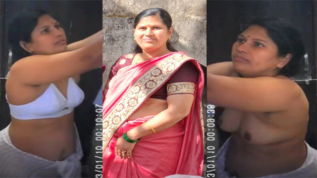 Indian Maal Aunty Boobs & Pussy Show