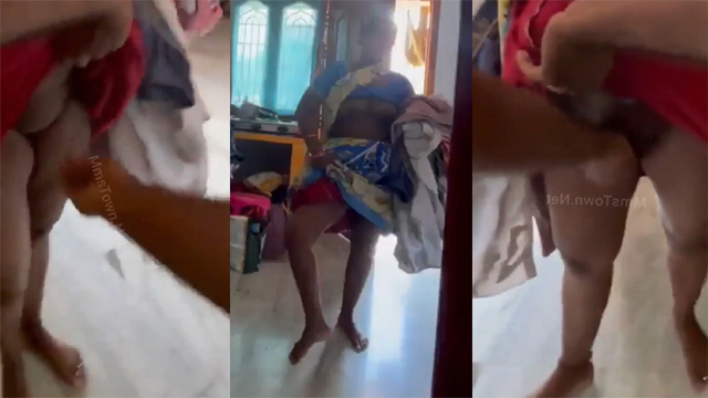 Nasty Village Aunty Fucked By Bachelor House Owner