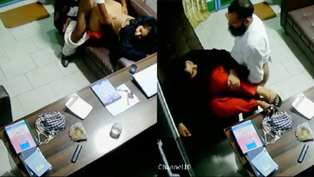 Cute Hijabi Teacher Fucked Deeply in School CCTV Viral