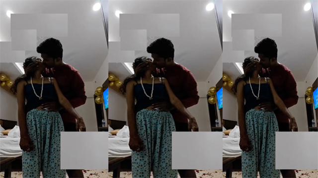 Tamil New Wife Romance Captured Nude By Hubby