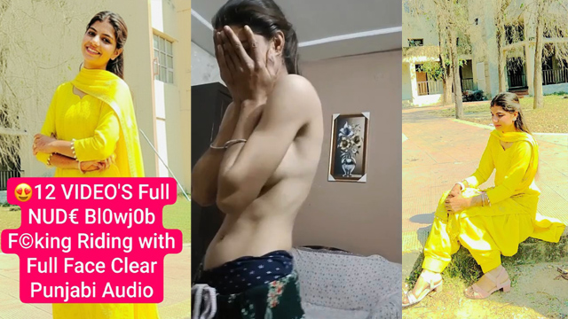 Punjabi Slim Wife – Viral Sloppy Blowjob Riding Hard MMS