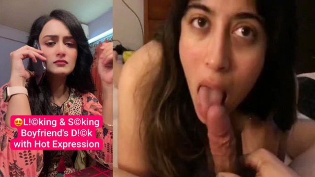 Actress Licking & Swallowing Boyfriend Dick Hot