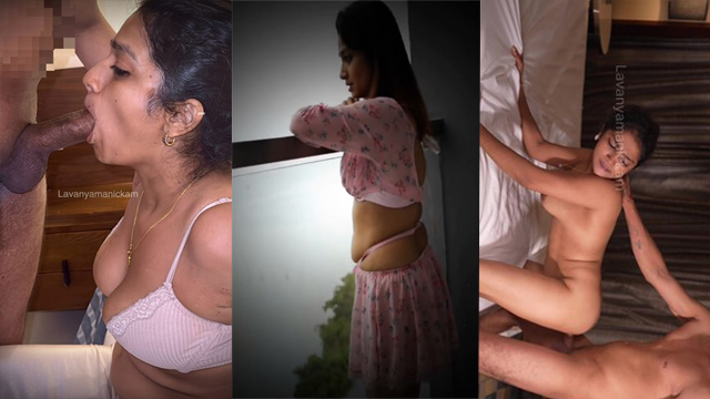 Canada Lavanya Manickam – Balcony Love & BJ Fuck