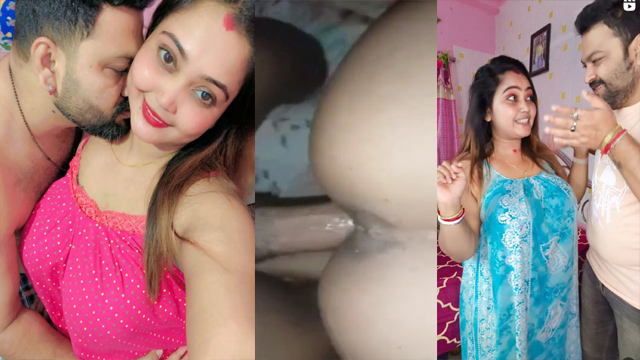 Married Bhabhi Hard Doggy Fuck Ass Slap MMS
