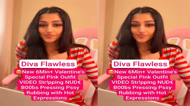 Diva Flawless Valentine’s Special New 6Min+ 0nlyFans Teasing Video HD