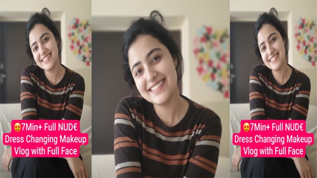 Desi GF Latest Viral Full Nude Dress Changing & Makeup Free Mms