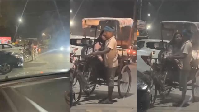 Desi Rickshaw Puller – Girl Caught Penis MMS