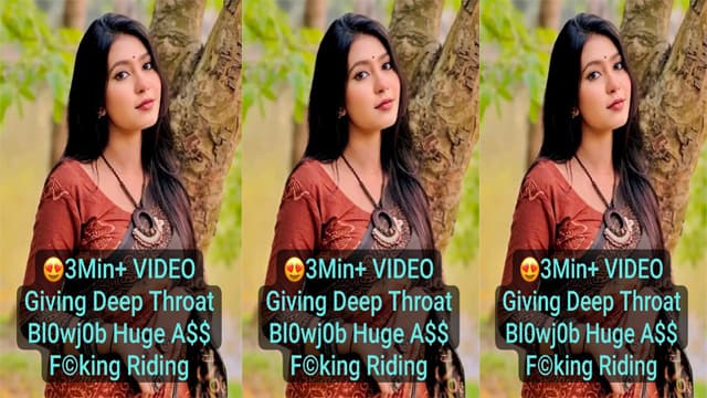 Desi Insta Babe BJ – Huge Ass Riding Creampie MMS