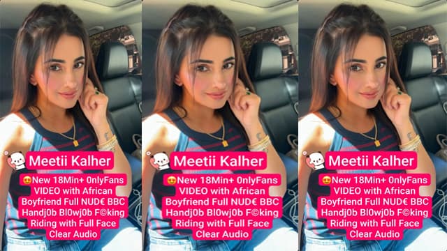 Meetii Kalher New African Boyfriend – Blowjob & Fucking Riding