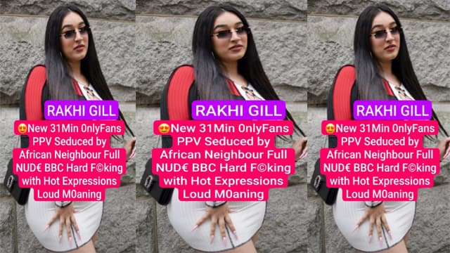 Rakhi GILL Seduced – by African Neighbor Fucking With Hot Expression Porn