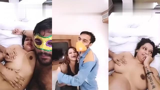 Desi Threesome Couple – Hotel Hard Sex MMS