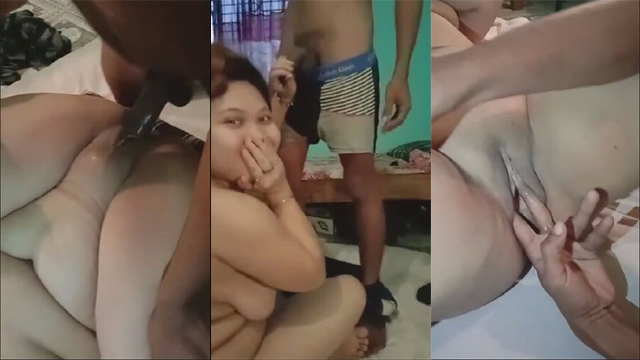 Undressed Wife Having Sex With One Guy – Recorded By Another Guy Viral Video