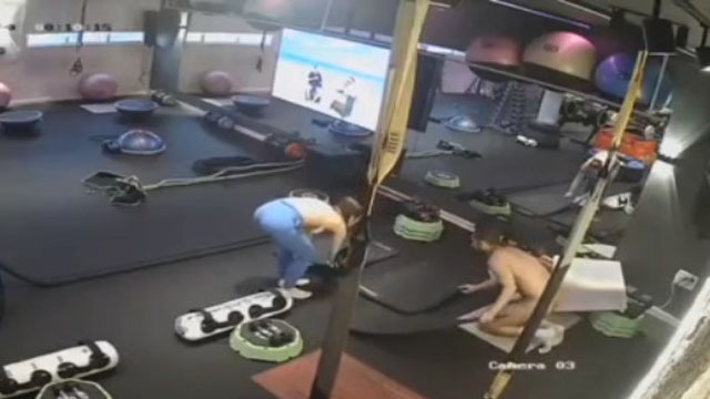 Most Demanded Exclusive Viral Gym Trainer Fucking in Clients CCTV