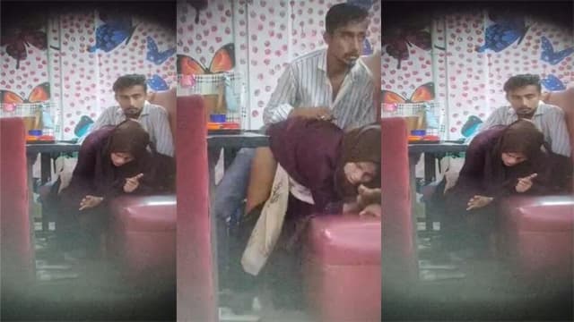 Hijabi Gf Fucking With Lover In Restaurant