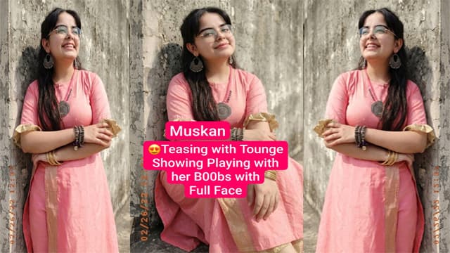 Viral Muskan Miss Charming Exclusive Teasing Now