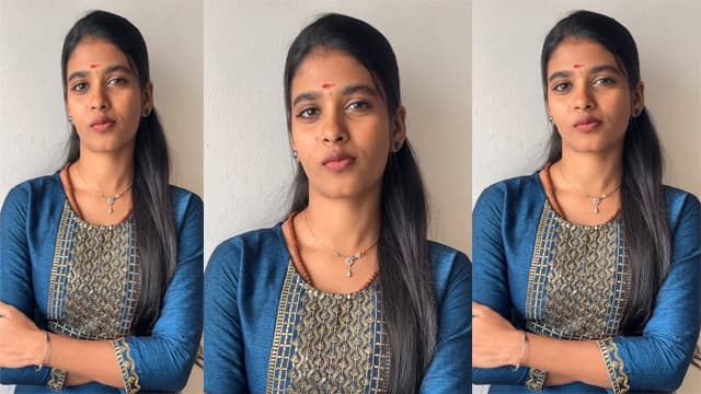Tamil Insta Famous Vidhya Sakthivel Live Video