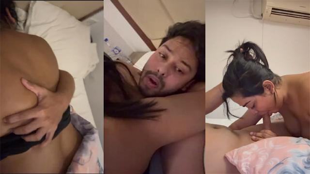 Indian Horny Couple Enjoying Sex In Hotel Room