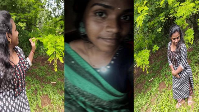 Dusky Mallu GF Painful Fuck By BF Valentine day Outdoor