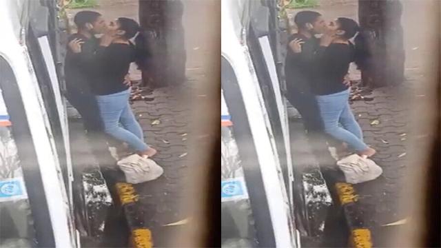 Tamil Lover Outdoor Kissing Captured Secretly Video Free