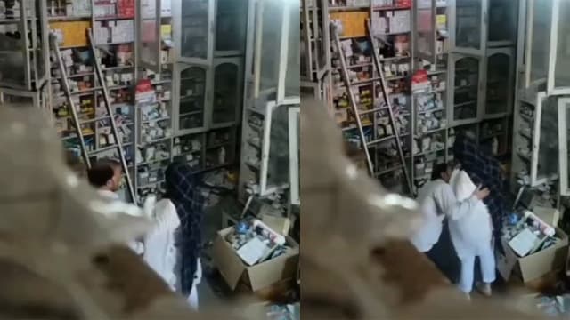 Hot Girl Medical Store Boobs Sucked By Oldman