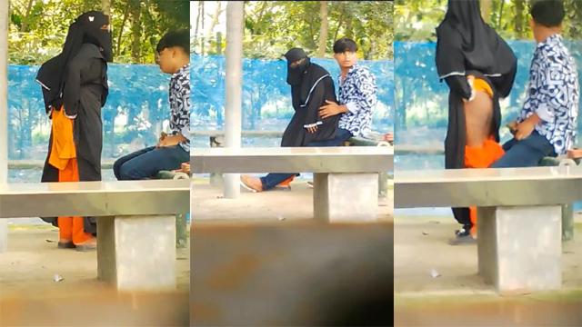Tamil Hijabi GF Sucking And Fucking Outdoor