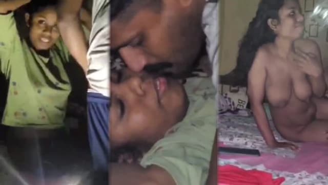 Mallu Young Wife Threesome Fucking Shared With Friend