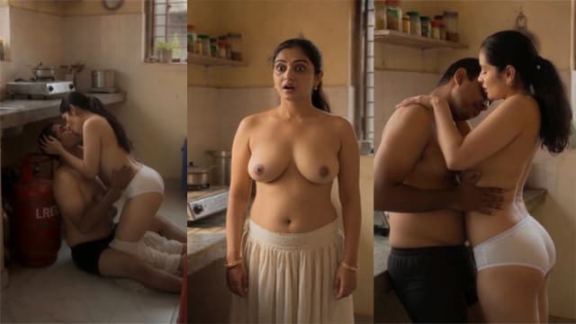 Delivery Guy Fucking a Lady In Her Kitchen HD Porn Video