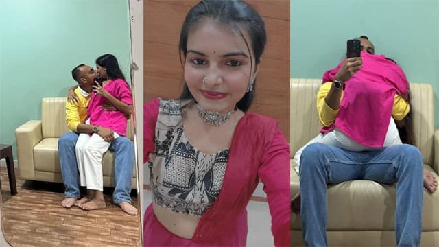 Horny Indian Babe Sucking Dick Riding