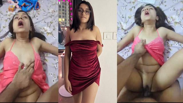 Cute Indian Slim babe Fucking Super Hard With Loud Moans