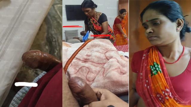 House Owner Masturbating Infront Of Maid Watching