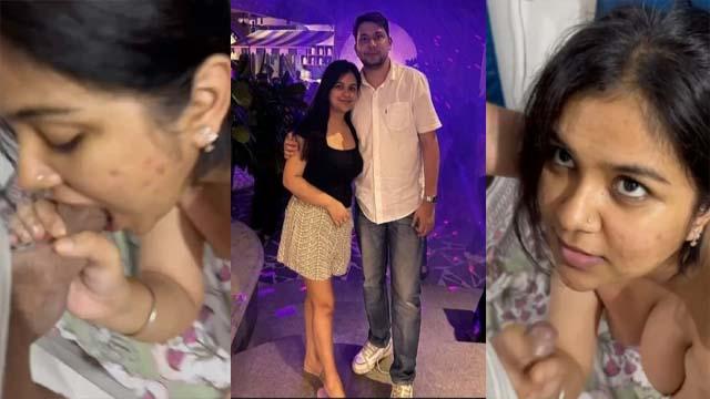 Gujarati Thick Wife Deeply Blowing Her Husband After Long Time